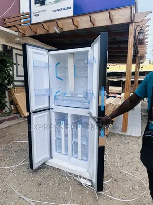 Newly Arrived Black PF-550BSS Pearl Fridge337l