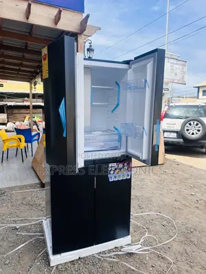 Unique Design Black PF-550BSS Pearl Fridge Side by Side 337L