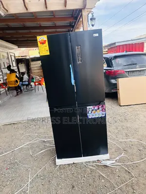 Order for PF-550BSS Pearl Black Side by Side Fridge