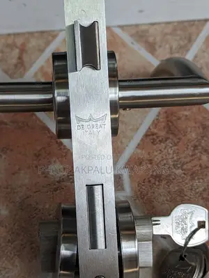 Door Lock Door Keys (Curved Rosette SS304)