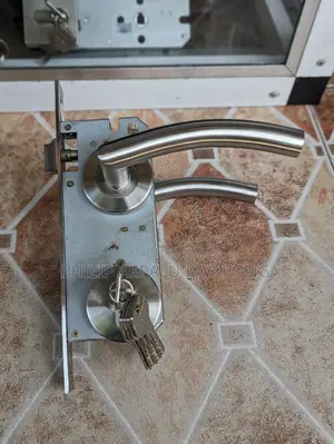 Door Lock Door Keys (Curved Rosette SS304)