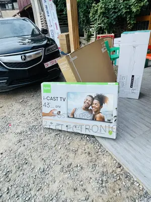 New Frameless Syinix 43inchestv W/ I-Cast
