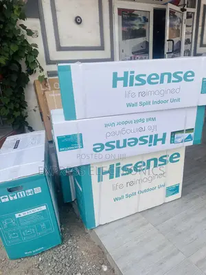 Fresh in Box Hisense 2.5hp Split R410 Gas