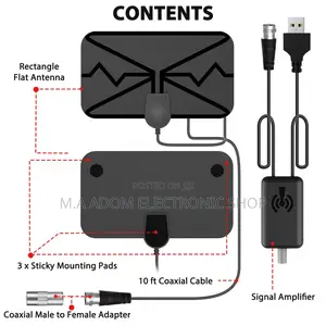 New in Box Indoor Antenna With Booster