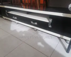 Black Mobile Tv Stand Mount 55-80inches