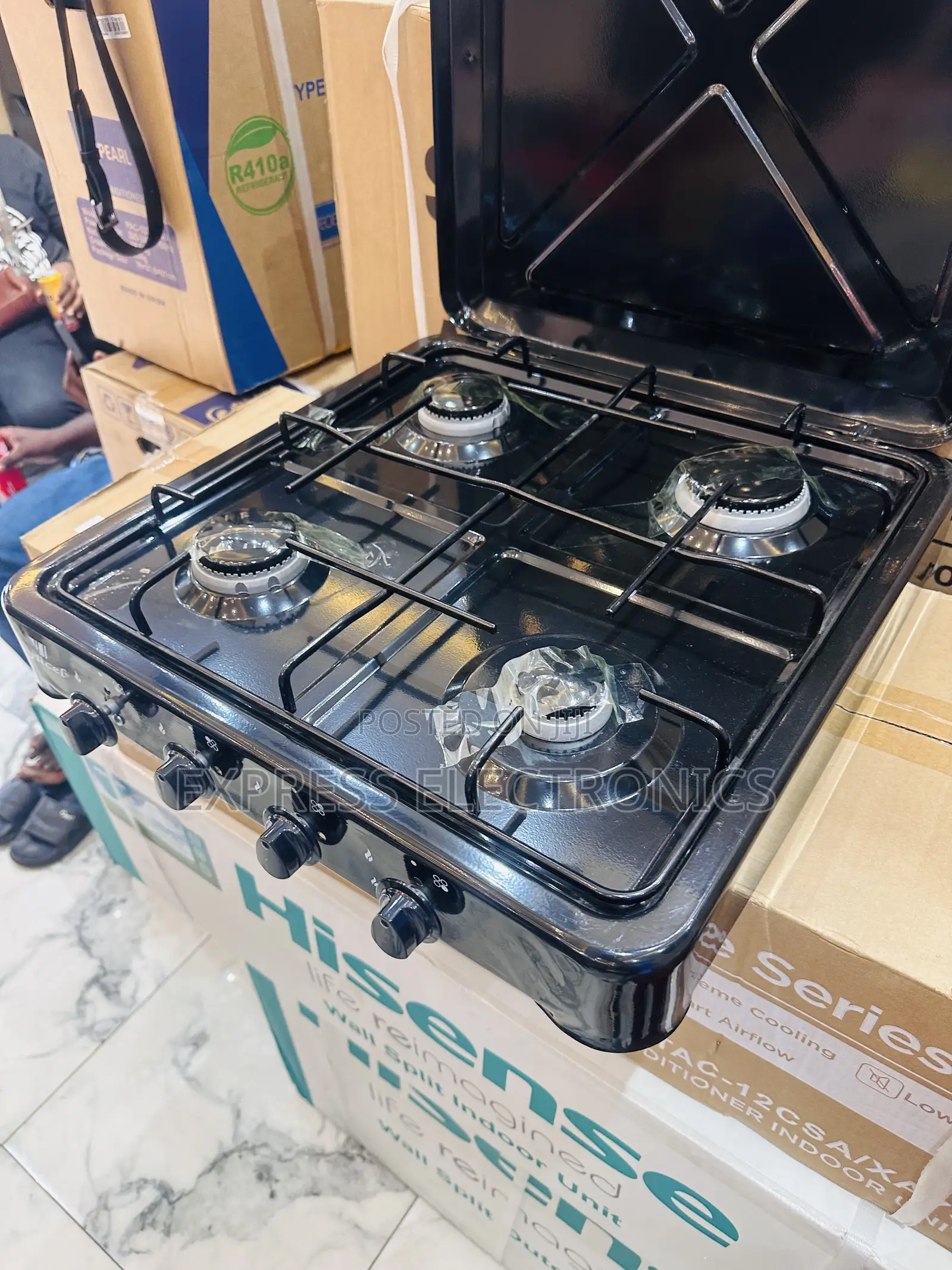 Call and Order Yucel 4burner Table Top