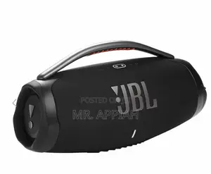 JBL Boombox 3 – Portable Bluetooth Speaker(Waterproof)Black