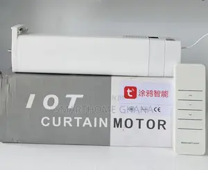 Remote Control Wifi Smart Curtain Motor With (5m) Rail Track