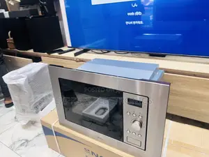 Stainless Steel Sliver Midea Am717bs7 Inbuilt Microwave