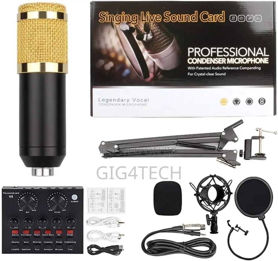 Bm-800 Studio Microphone Set