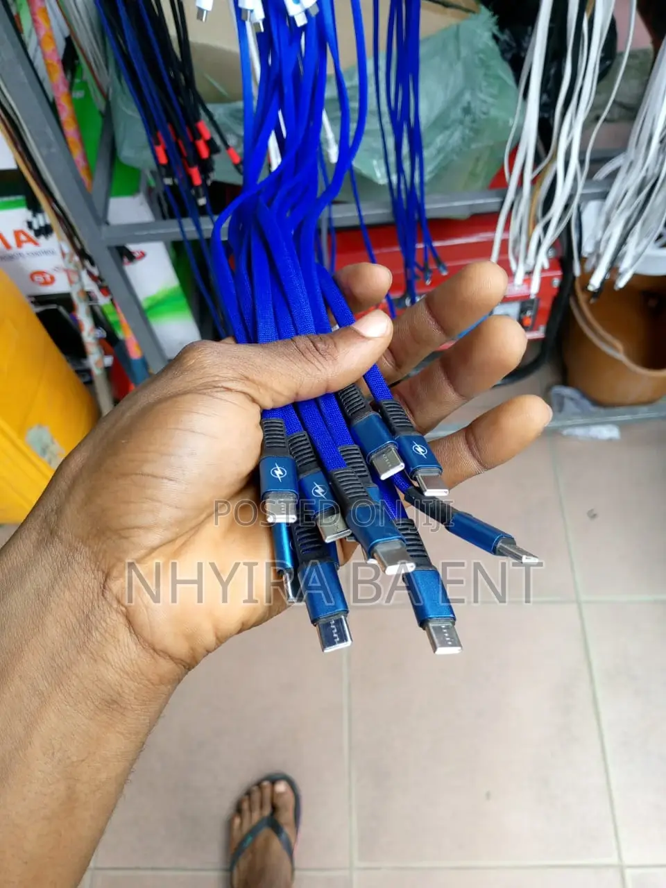 Original Chargers Available Type C, iPhone and Android