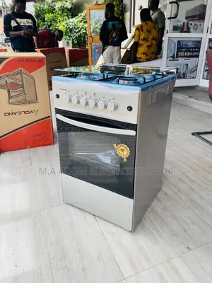 Volcano 50x50 Ions Auto Ignition 4gas Burner With Oven(Gray)