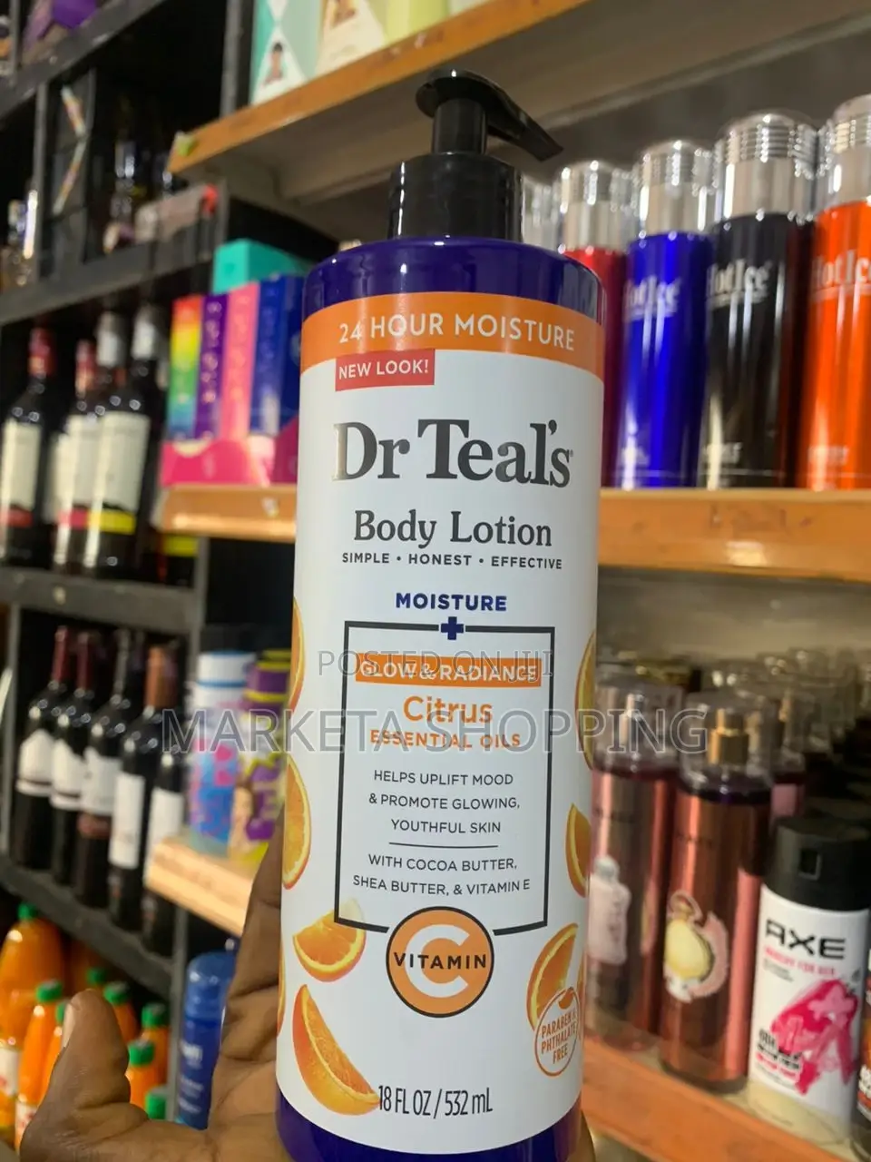 Dr Teals Body Lotion 532ml