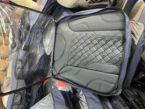 Full Leather Black Seat Covers Set