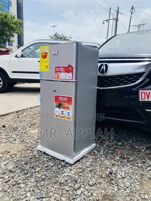 Reliable Zara 135 KH 2 Door Electric Fridge(Gray).