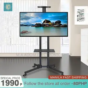 Mobile Tv Cart for Conferences School 33”-70”