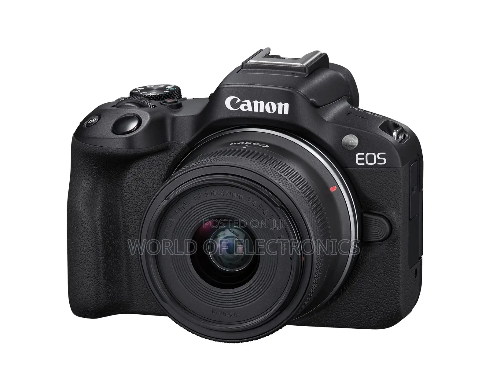 Canon EOS R50 Mirrorless Vlogging Camera W/Rf-S18-45mm