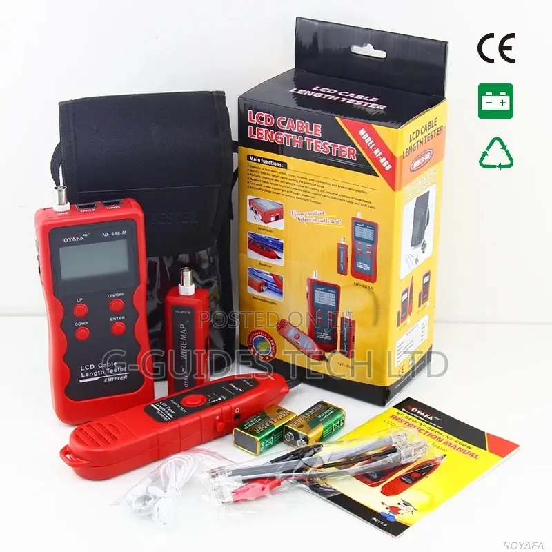 Noyafa Nf-868 Lcd Display Network Cable Tester