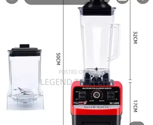 Sliver Crest Single N Double Cup Blender (Home Commercial)