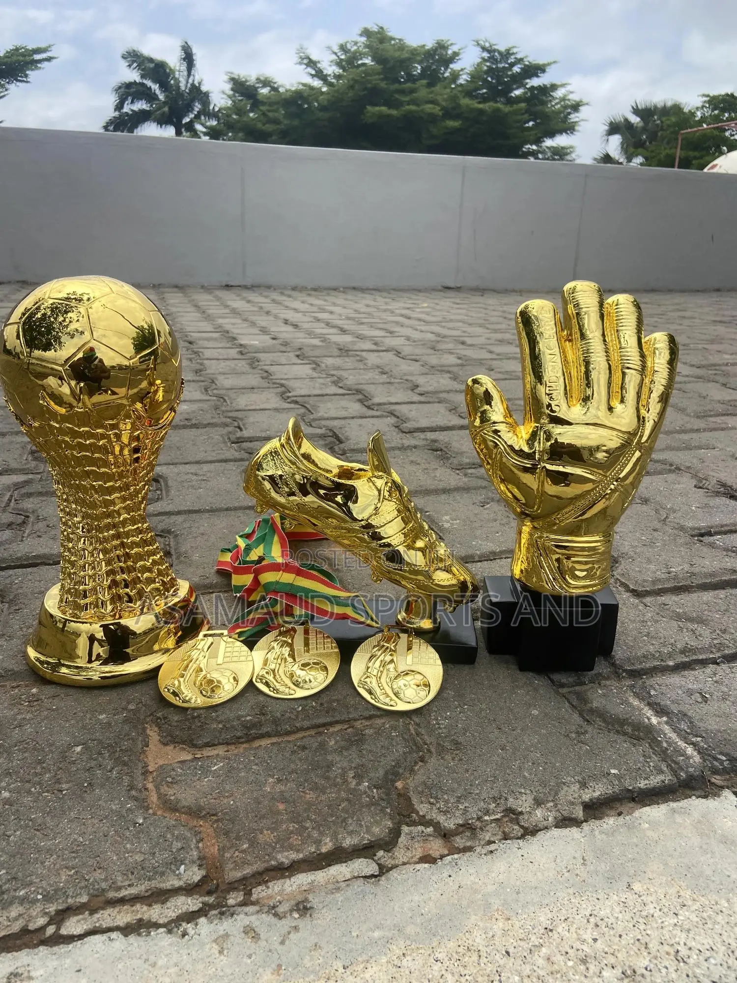 Original First Winner Football Medals at Cool Price