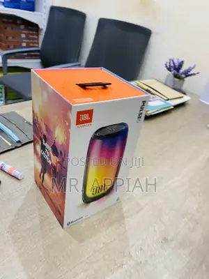 Shop Quality JBL Pulse 5 Bluetooth Speaker + Light Show.