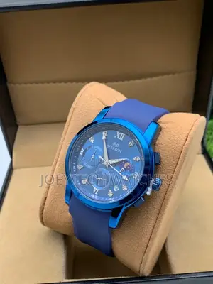 Bestwin Rubber Strap Chronograph Is Watch