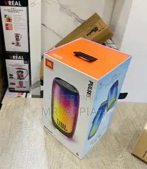 High Quality JBL Pulse 5 Bluetooth Speaker With Light Show