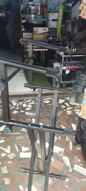 Double Deck Keyboard Stand (Adjustable )