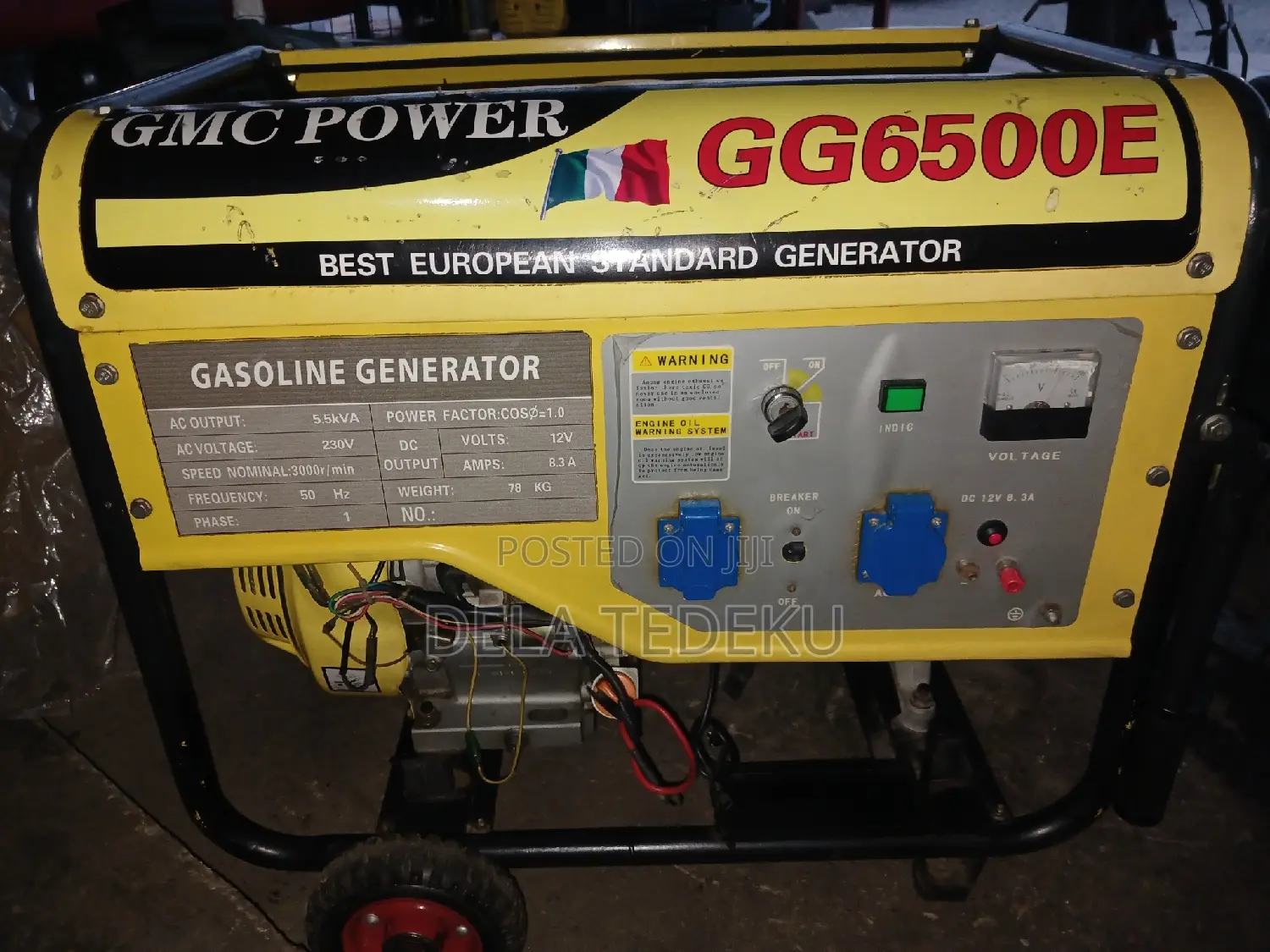 5.5kva Petrol Engine Generator / at Caprice Bus Stop