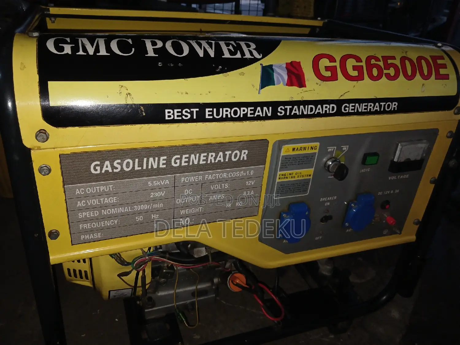 5.5kva Petrol Engine Generator / at Caprice Bus Stop