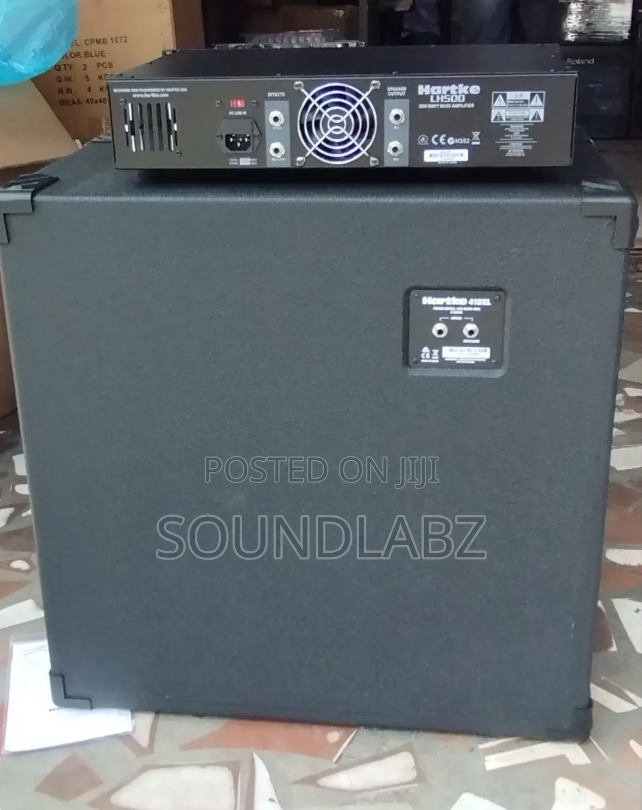 Hartke Head(LH500) and Tail (VX410) Bass Combo