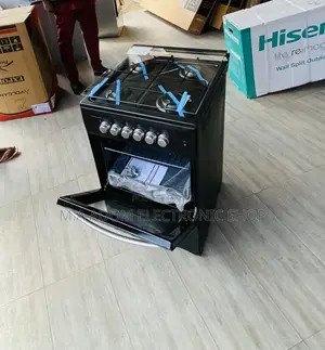 Energy Saving Volcano 50x50 4 Gas Cooker With Oven(Black)