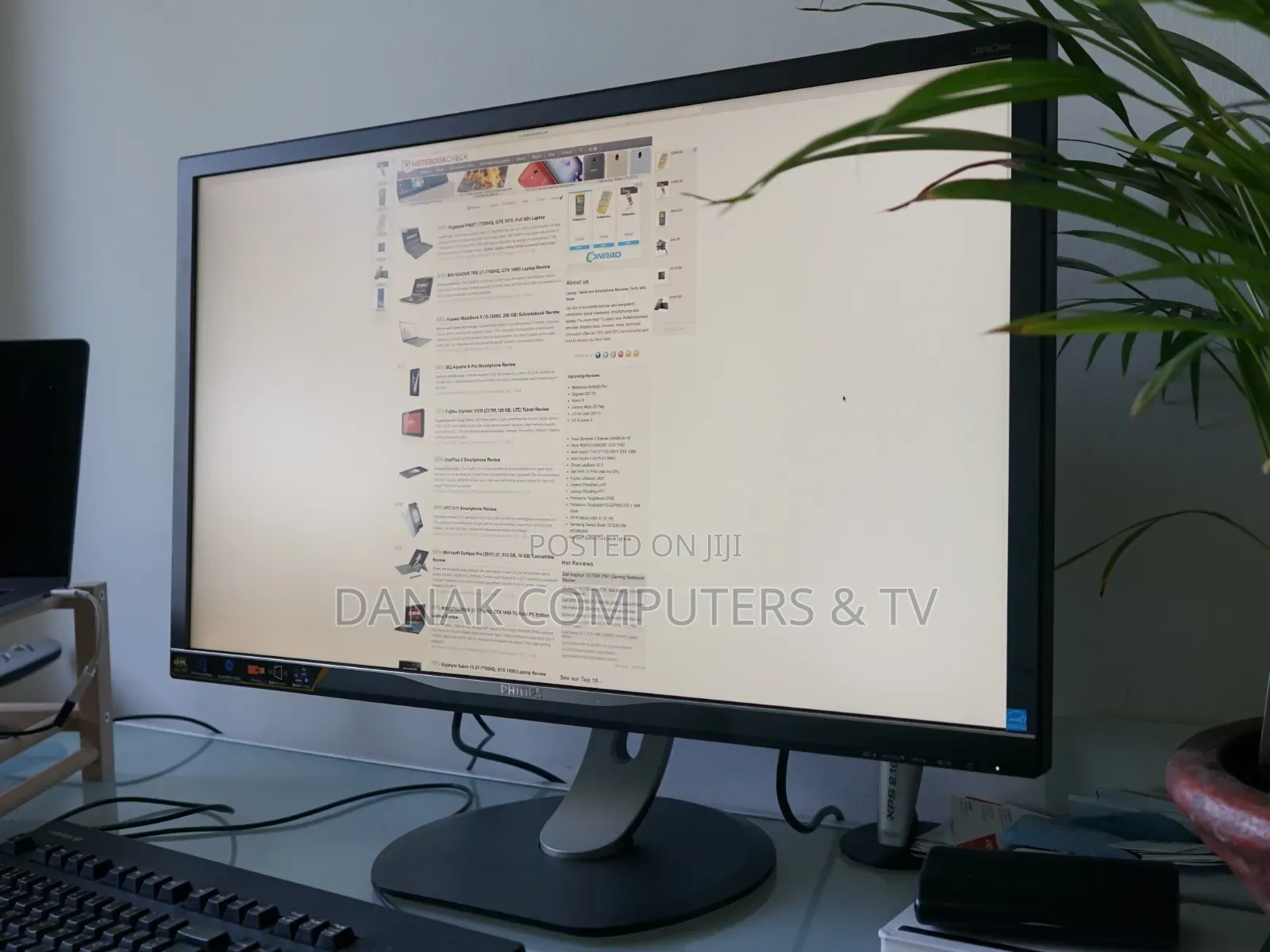 32" Philips QHD Ips Crystal-Clear Monitor