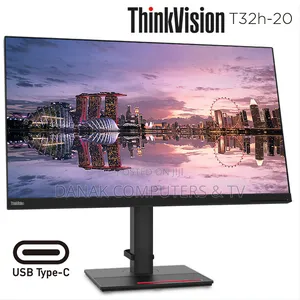 Lenovo 32" WQHD Ultra Slim Type C Edgeless Monitor