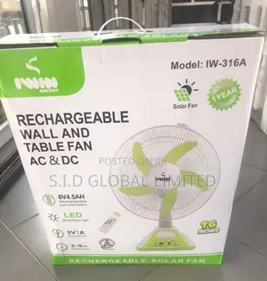 Not Your Regular Rechargeable Fan