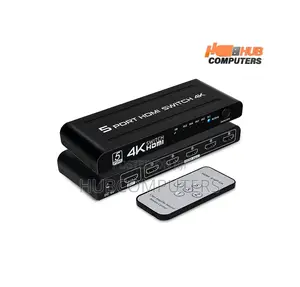 HDMI 5 Port Switch With Remote
