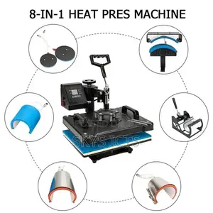 8 In 1 Heat Press Machine
