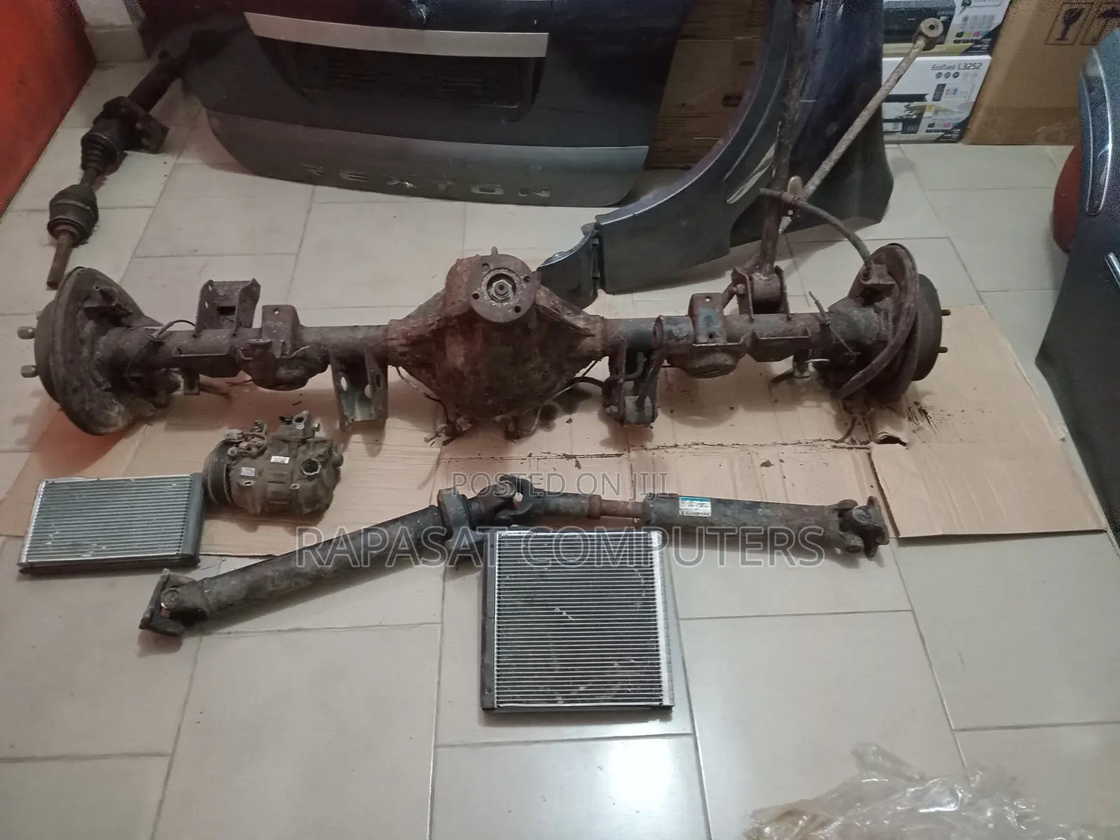 Ssangyong Rexton Front and Back Axle and Other Part