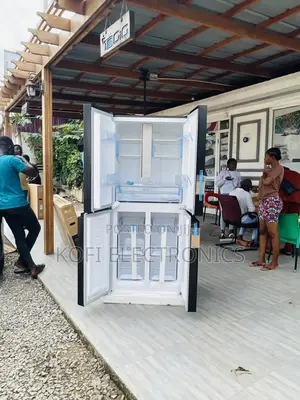 4 Pearl 337ltr Side By Side Fridge PF-550BSS