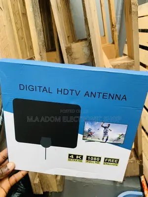 Digital Antenna With 5v Booster for Stable Channels