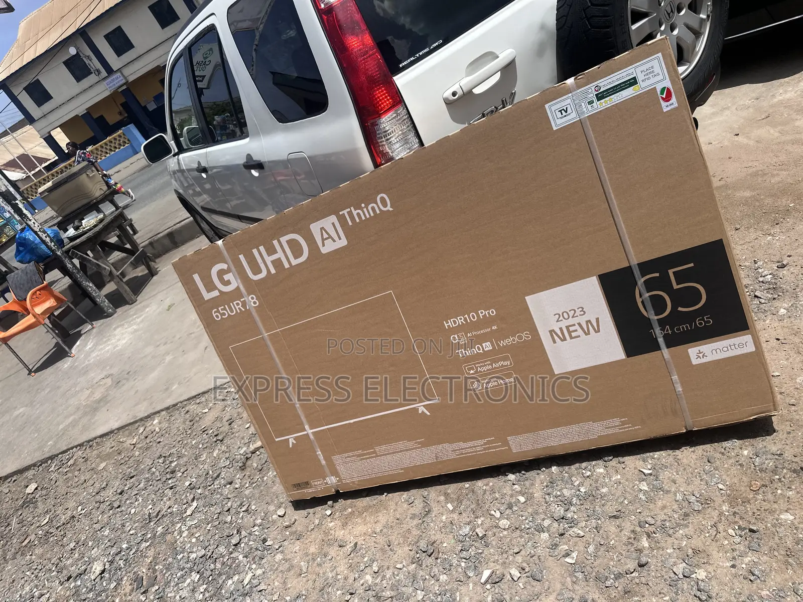Text Us for the New Slim LG 65”UR73