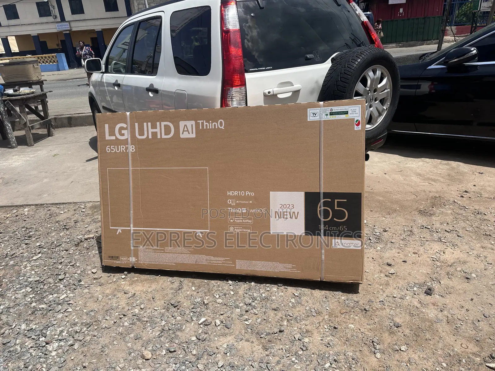 Text Us for the New Slim LG 65”UR73