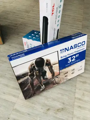 Original Nasco 32 Inch Led Tv Digital Satellite(Black).