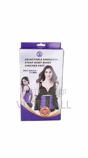 Adjustable Shoulder Strap Body Waist Cincher Vest