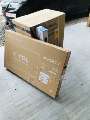Quality TCL 50P735 50” LED Smart Android Al Uhd Tv,Black