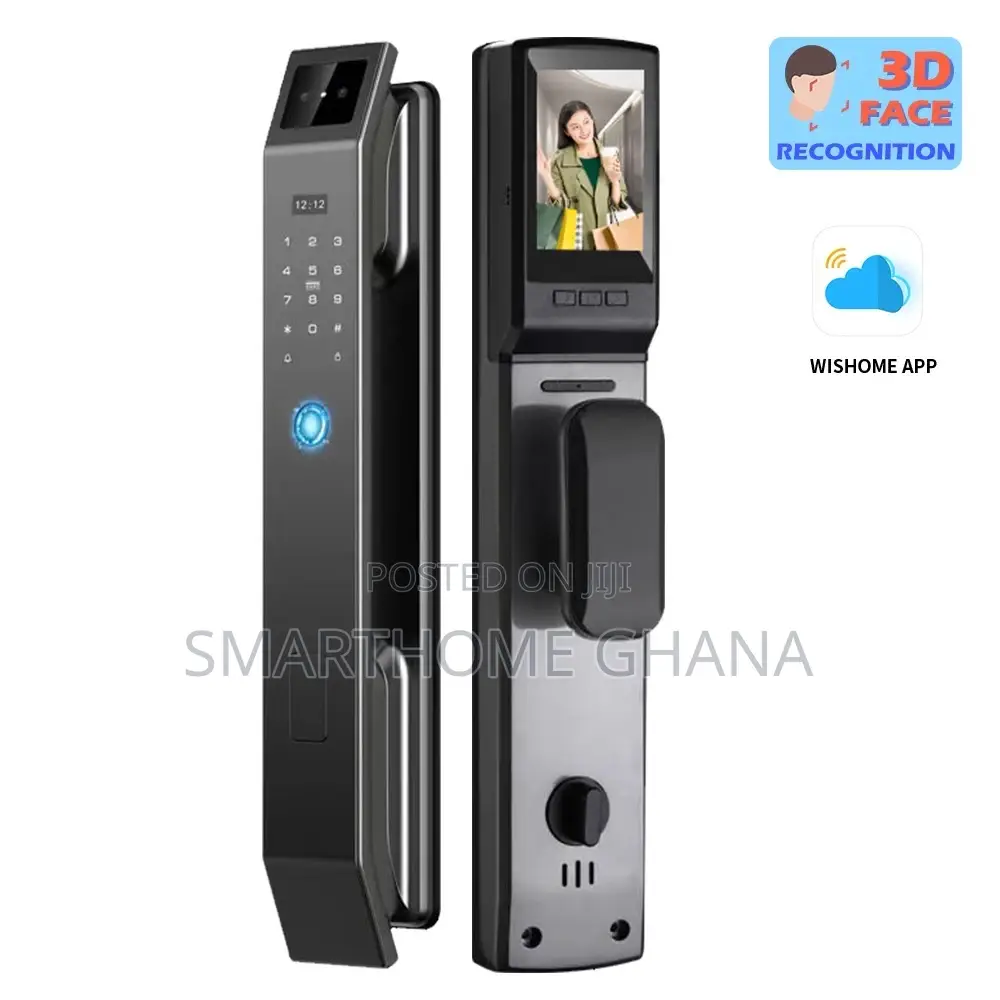 3d Face Recognition Smart Door Lock With Camera
