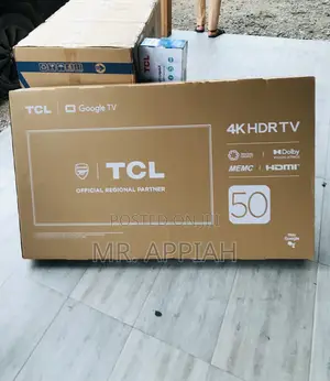 Latest TCL 50P735 50 Inch Smart Android Tv(Black).
