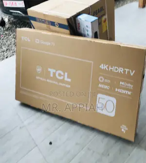 Affordable TCL 50P735 50” Led Smart Electric Tv.