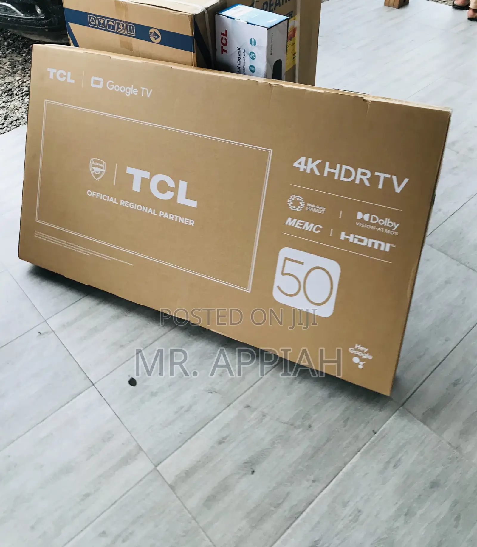 Fabulous TCL 50P735 50” Smart Android AI Uhd Television