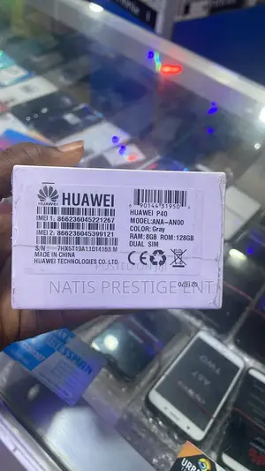 New Huawei P40 4G 128 GB Black